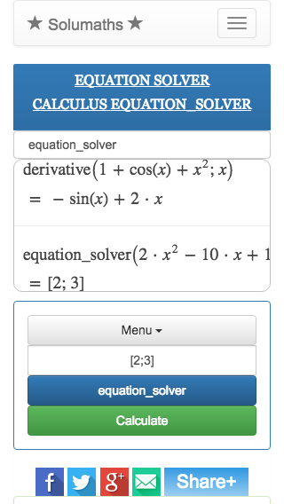 free online math calculator
